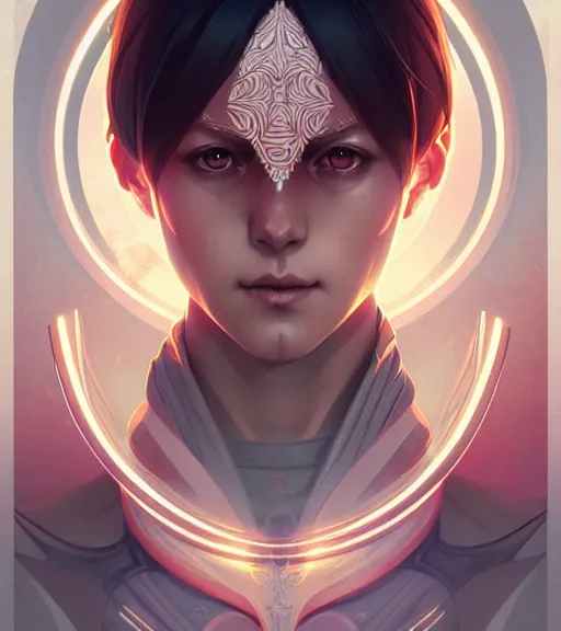 Image similar to symmetry ( naru from prey ) ultra detailed, intricate, dynamic lighting, digital art, anime, digital painting, art station, wlop, sharp focus, illustration, art by artgerm and greg rutkowski and alphonse mucha