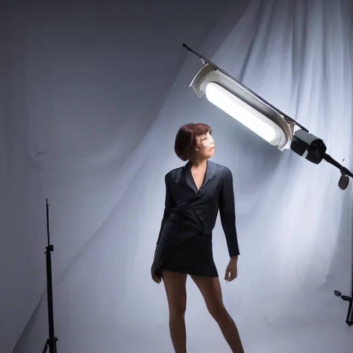 Image similar to sci - fi, luxury commercial shot, studio light