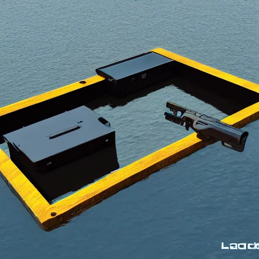 Prompt: a rubber dock with a glock, photorealistic 8 k render