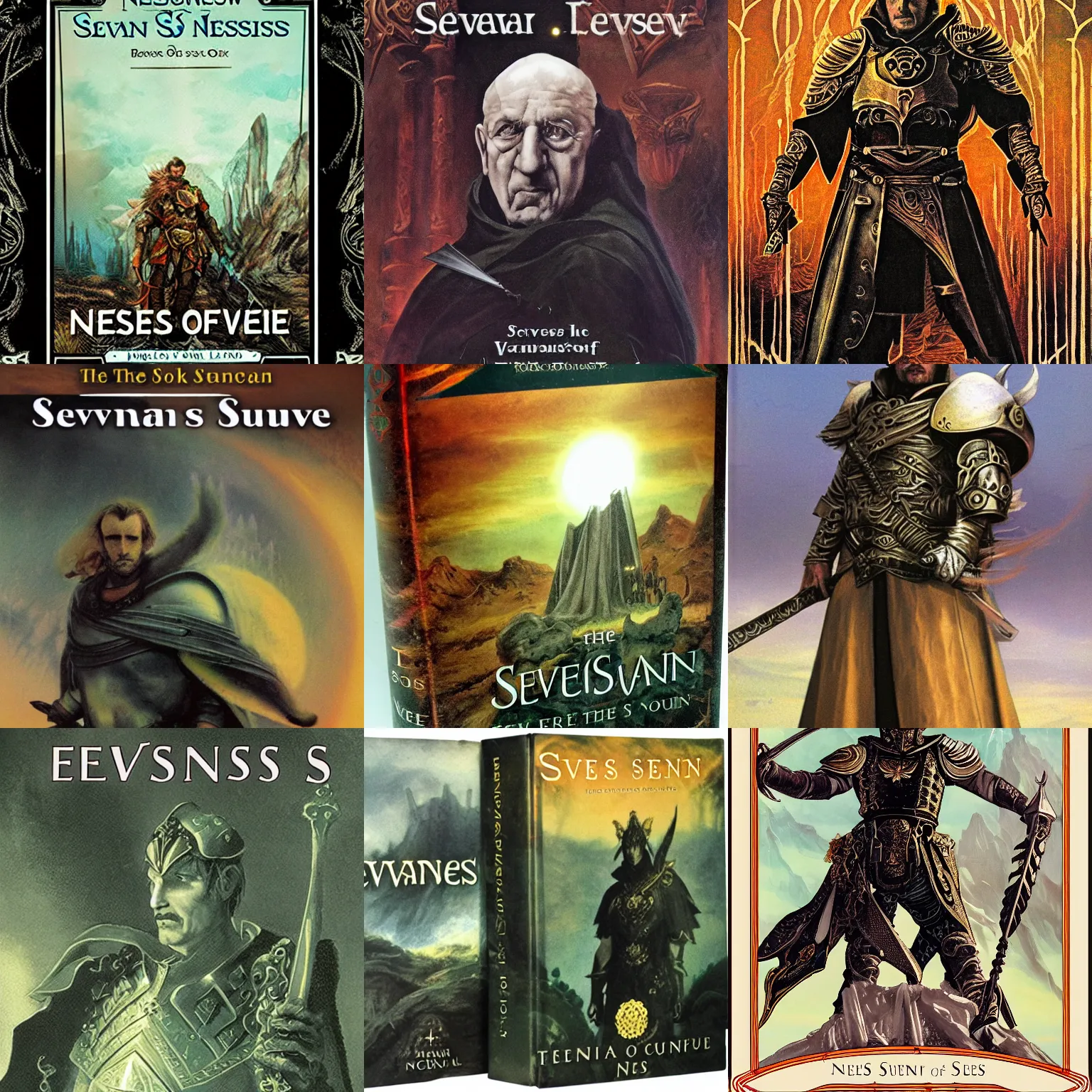 Prompt: severian of nessus, book of the new sun by gene wolfe
