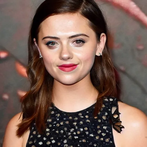 Image similar to the daughter of jenna coleman and scarlett johansson