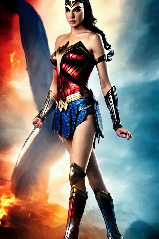 Image similar to gal gadot wonder woman movie poster ( 2 0 1 7 )