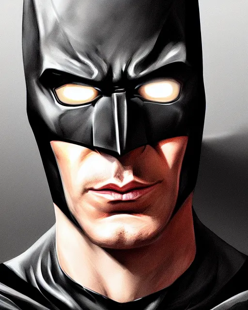 Image similar to portrait of batman, comic book, ultra realistic, epic, highly detailed, hd, sharp focus, cinematic lighting, realistic, dreamy, vivid colors, dreary, morose, matt painting, digital art, non blurry, sharp, artstation, concept art, smooth, illustration