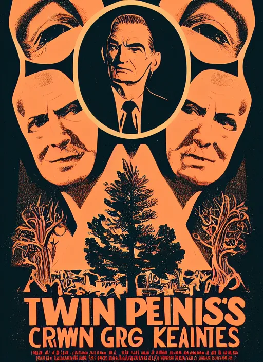 Image similar to Twin Peaks Criterion poster by Neil Kellerhouse