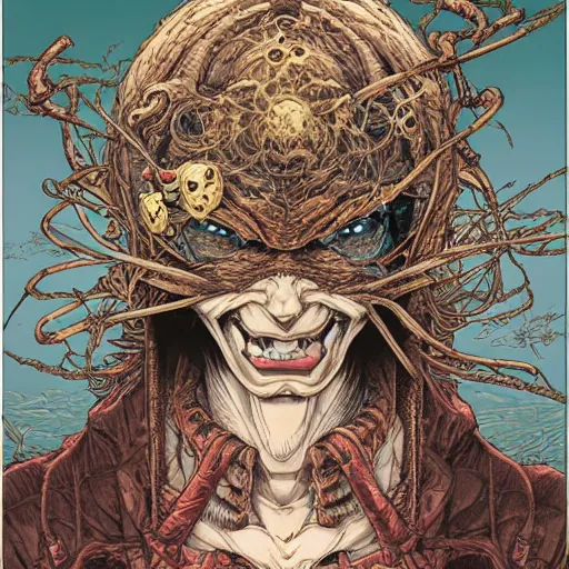 Image similar to portrait of crazy splinter, symmetrical, by yoichi hatakenaka, masamune shirow, josan gonzales and dan mumford, ayami kojima, takato yamamoto, barclay shaw, karol bak, yukito kishiro