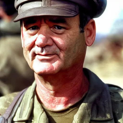 Image similar to bill murray in saving private ryan