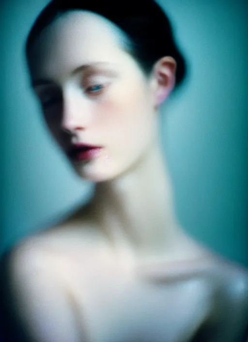 Prompt: kodak portra 4 0 0 photo portrait of a beautiful woman in style of paolo roversi, lightpainting motion blur, elegant, soft coloured gel lighting, highly detailed, sharp focus, ethereal, out worldly colours, emotionally evoking, head in focus, soft blur coloured gel light dreamy, volumetric lighting