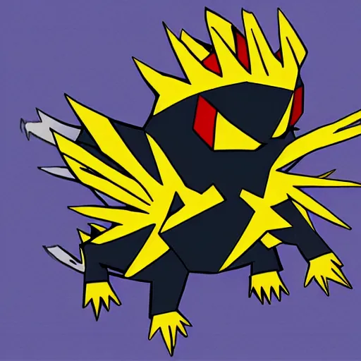 Zapdos Galar stomp by Michael-95 on DeviantArt