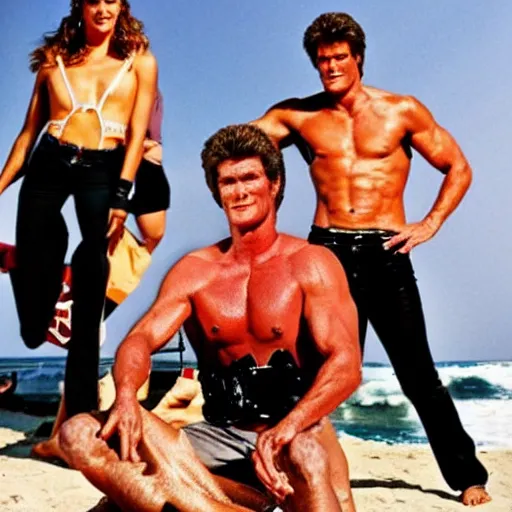 Image similar to dont hustle the hoff