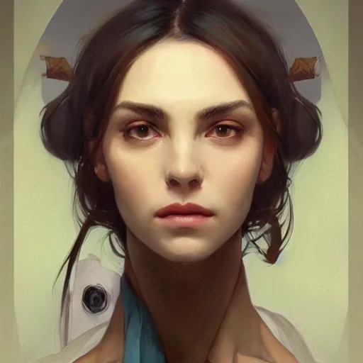 Image similar to portrait of a person named 9iJk11NHVN as a doctor, highly detailed, digital painting, artstation, concept art, sharp focus, illustration, art by artgerm and greg rutkowski and alphonse mucha