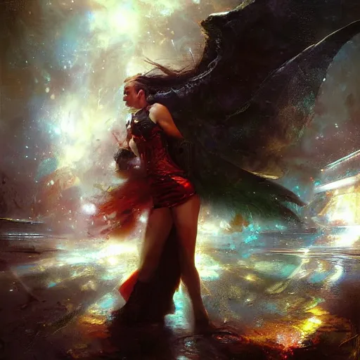Image similar to dream time in another reality by raymond swanland, highly detailed, bright tones