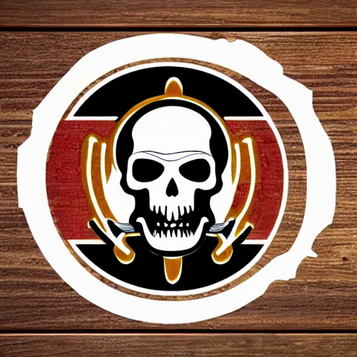 Image similar to Sign logo for pirate coffee