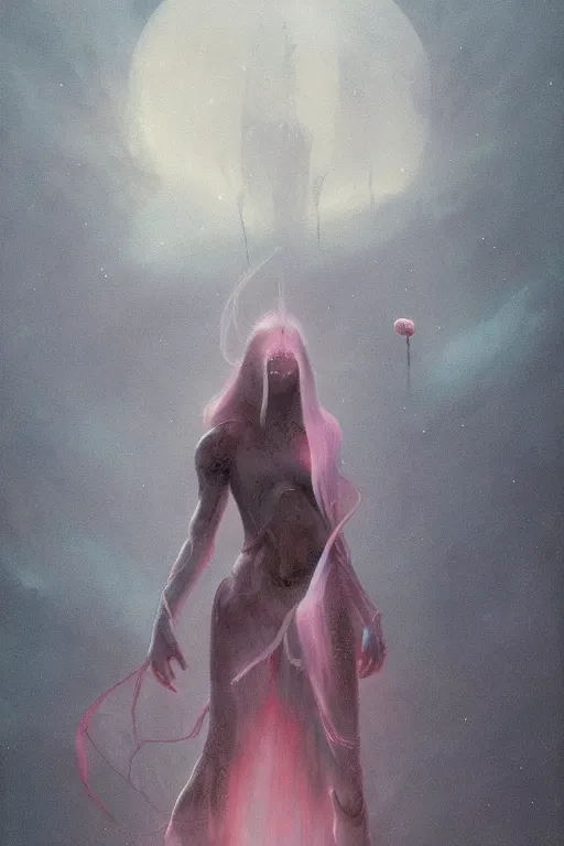 Prompt: Concept art for Aurora new single, Artemis painted by Wayne Barlowe, Greg Rutkowski, zdislav beksinski, Francis Bacon, trending on artstation, artstationHD, artstationHQ, 4k, 8k