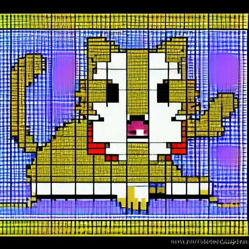 Prompt: 8 bit pixel art cat