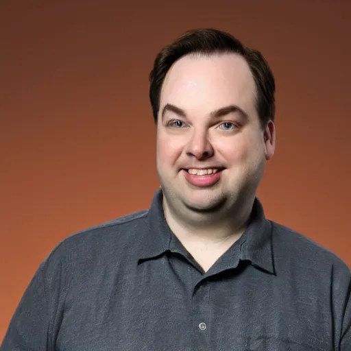 Image similar to rich evans, head and shoulders studio photo