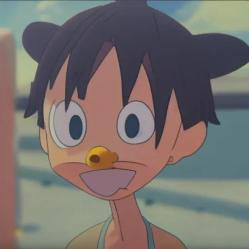 Image similar to Perry the Platypus, anime, ghibli, Makoto Shinkai 4k, UHD