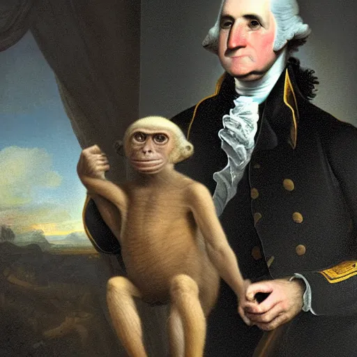 Image similar to george washington is australopithecus wildlife photography