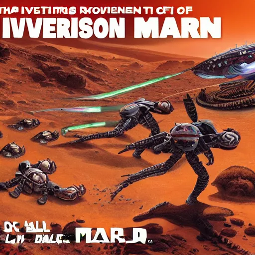 Image similar to invasion of mars