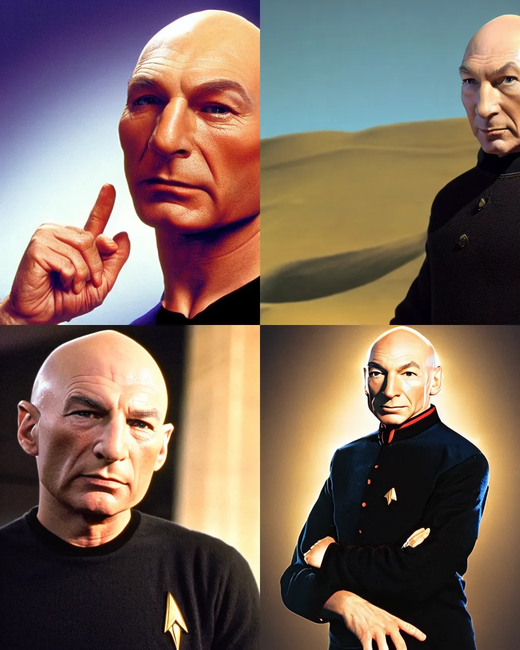 Prompt: jean luc picard