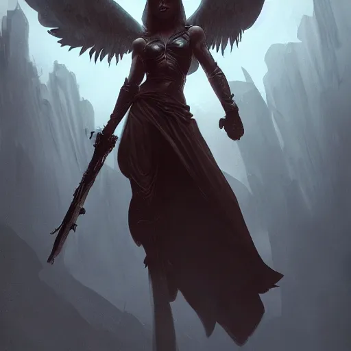 ArtStation - Gabriel - the angel of death