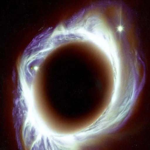 Image similar to 'Black Hole Blackhole Sunflower' Hubble Telescope image