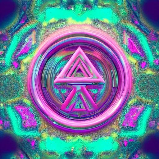 Image similar to a and w vaporwave logo, digital art, cosmic, 3 d high definition, trending on art station, photorealistic, high resolution, 8 k, octane, hyper detailed, insane details, intricate, elite, ornate, elegant trend, highly detailed and intricate, sharp focus, photography, unreal engine