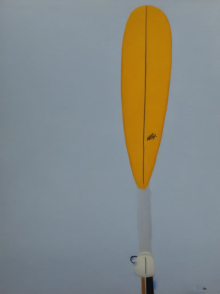 Prompt: a high fidelity photorealistic painting of a firewire surfboard, artistic photograph, studio light