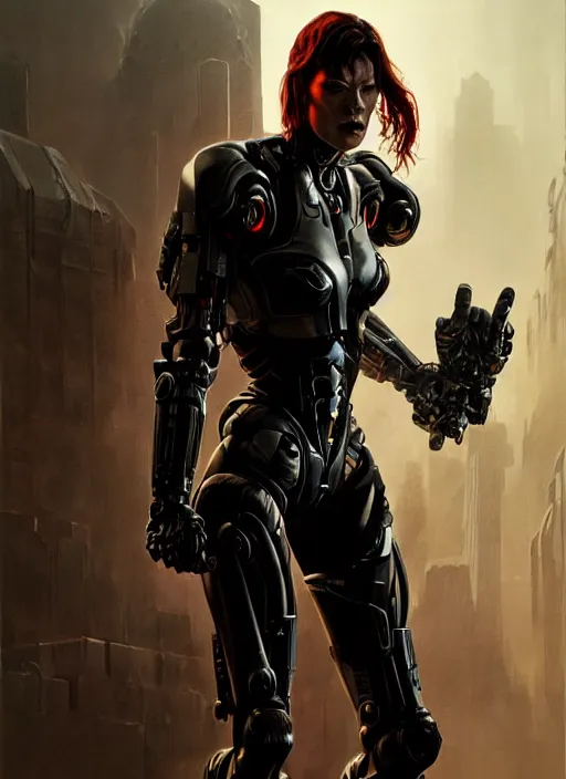 Prompt: milla jovovich as victor stone, full body concept, cyborg, borg, strogg, face of a man, terminator, flesh, quake strogg, doom demon, wolfenstein, monstrous, powerful, symmetry, symmetrical, concept art by ruan jia and greg rutkowski