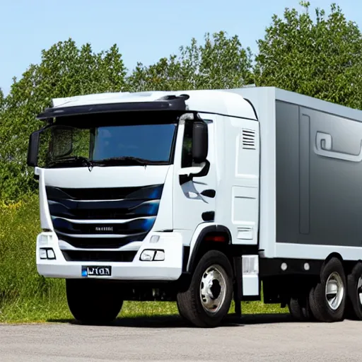 Image similar to газ 2 4 cybertruck