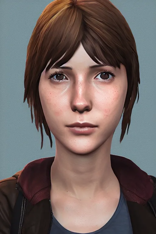 Prompt: Max Caulfield in Unreal Engine 3D Render. Life is Strange