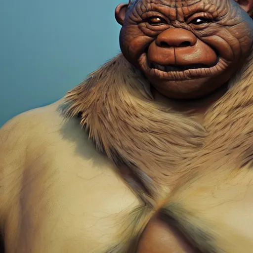 Image similar to a goron, made by Stanley Artgerm Lau, WLOP, Rossdraws, ArtStation, CGSociety, concept art, cgsociety, octane render, trending on artstation, artstationHD, artstationHQ, unreal engine, 4k, 8k,