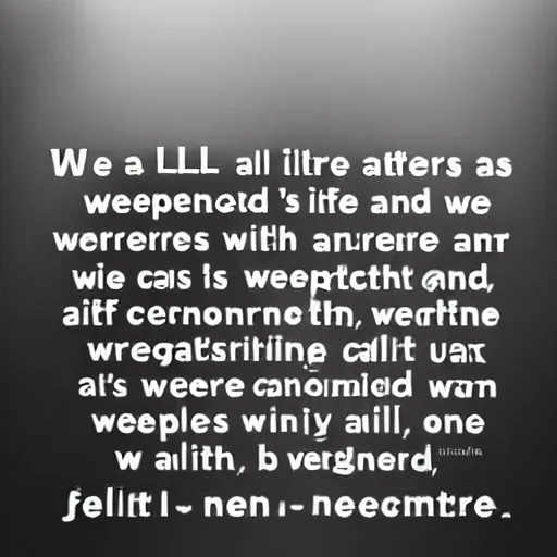 Prompt: we are all a little weird and life's a little weird, and when we find someone whose weirdness is compatible with ours, we join up with them and fall in mutual weirdness and call it love.