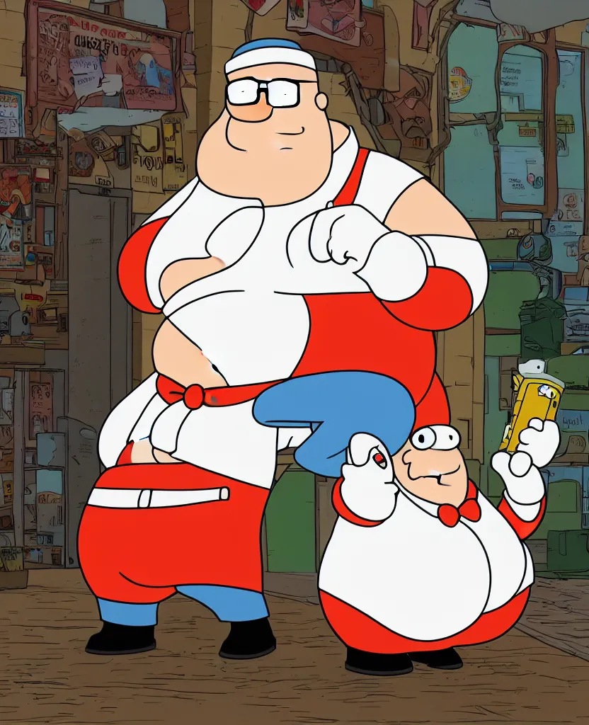 Prompt: peter griffin