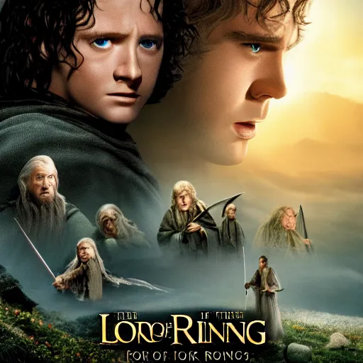 Prompt: Lord Of The Rings made by Pixar Studio, hyperdetalied, realistic, 8k,