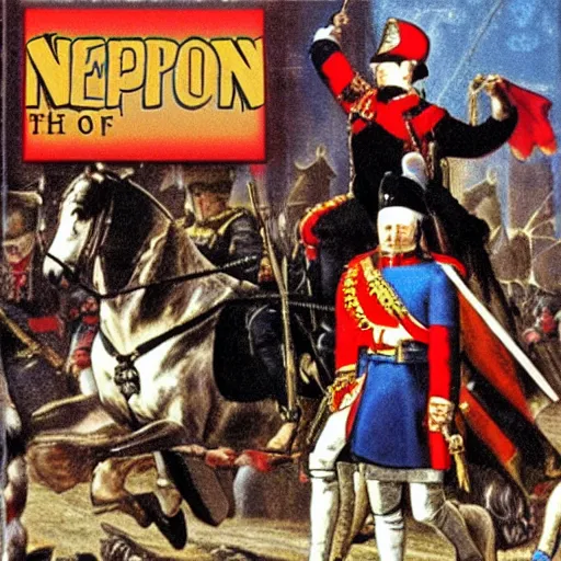 Prompt: the death of napoleon for the super nintendo entertainment system