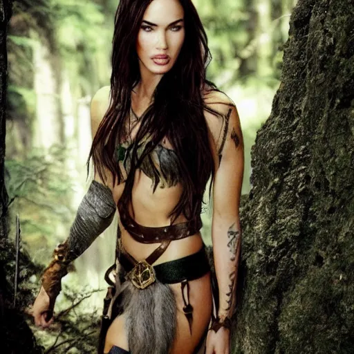 Image similar to megan fox as a wood elf