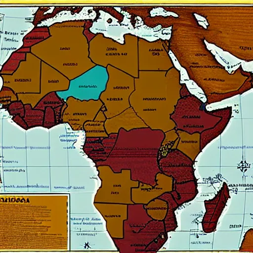 Image similar to map of Africa