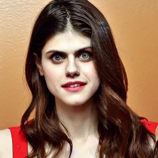 Image similar to alexandra daddario as mexican