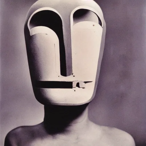 Prompt: The ‘Naive Oculus’ by Man Ray, auction catalogue photo, private collection, colourised