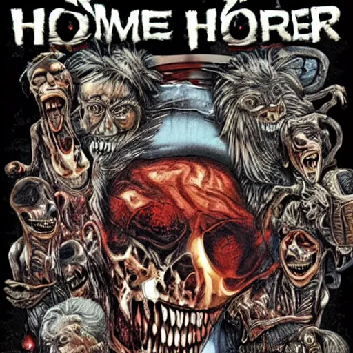 Prompt: home horror highly detailed