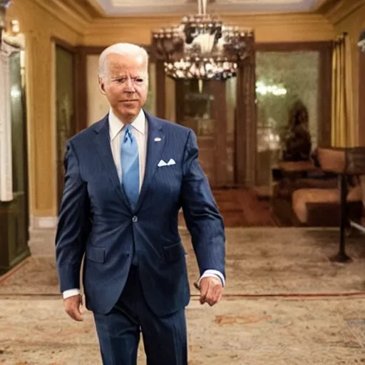 Prompt: Promotional image of Joe Biden as Michael Keaton in the film Birdman (2014)