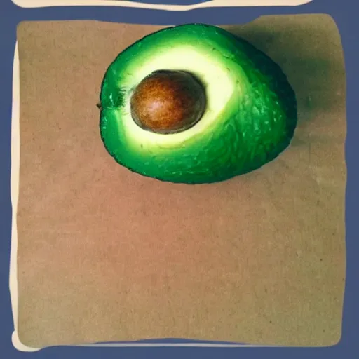 Image similar to avocado based on mr. potato head