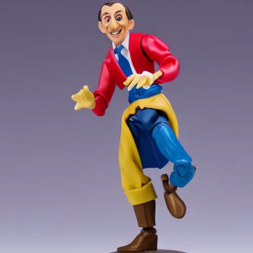 Prompt: walt disney action figure, well lit, studio light, painted action figure