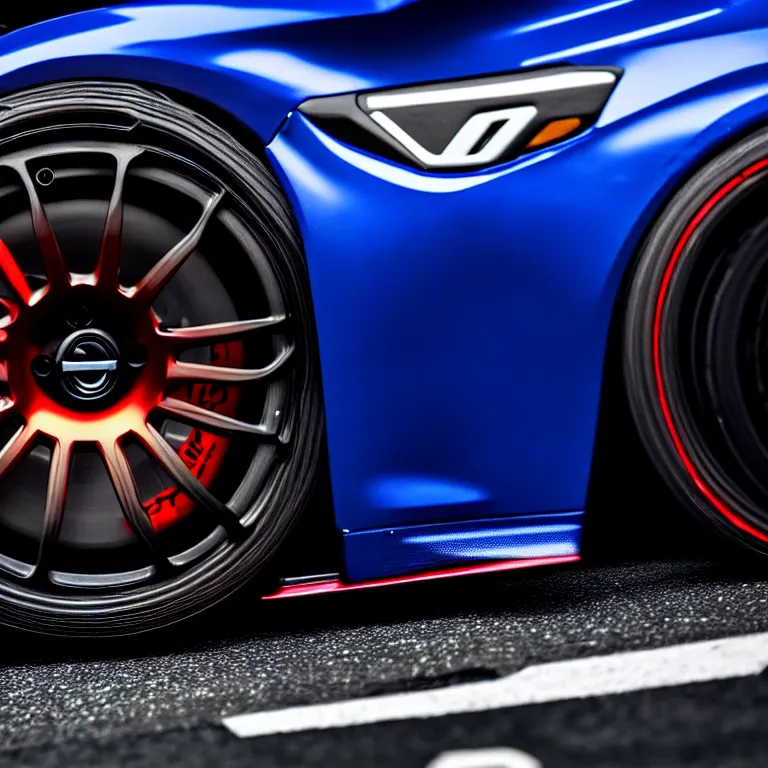 closeupphoto Nissan BN Sports turbo illegal roadside Stable