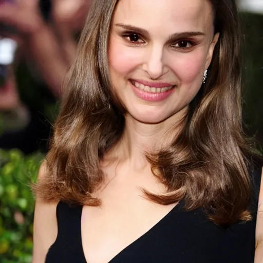 Image similar to natalie portman with steve buschemi eyes