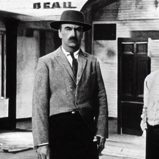 Prompt: still from better call saul ( 1 9 2 0 )