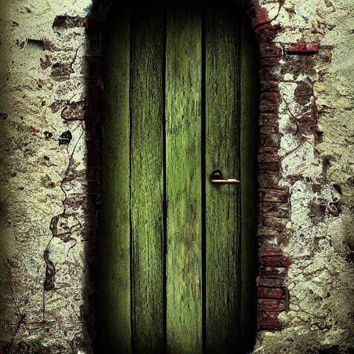 Prompt: door into another world