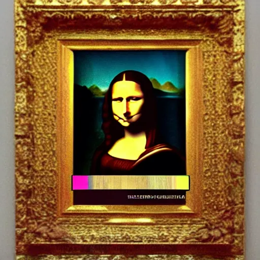 Image similar to Millie Bobby Brown as the Mona Lisa