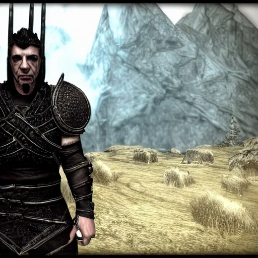 Image similar to Till Lindemann in Skyrim V