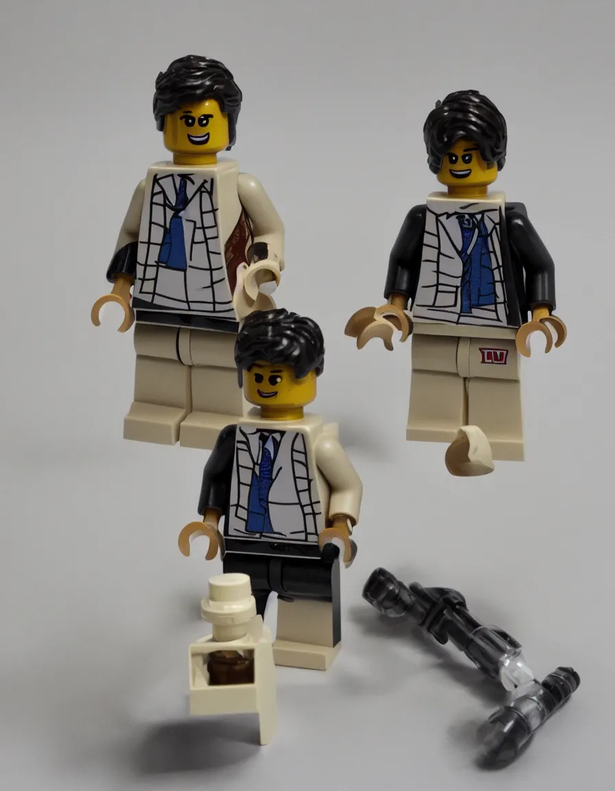 Image similar to LEGO MOC of Justin Trudeau